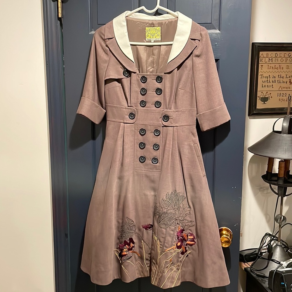 Anthropologie Floreat size 4